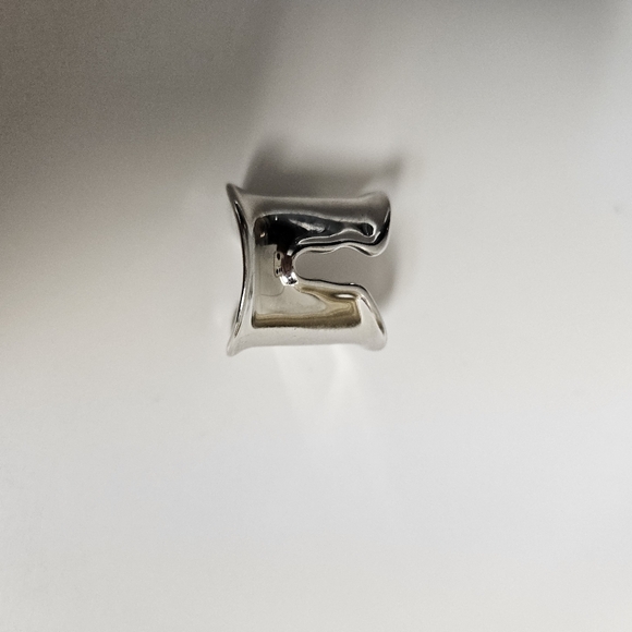 New Tiffany Sterling Silver Split Ring - Picture 1 of 5